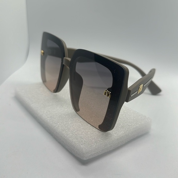 Oversized Square Sunglasses-Gradient Lenses , -UVProtection,M”Detail main image 5